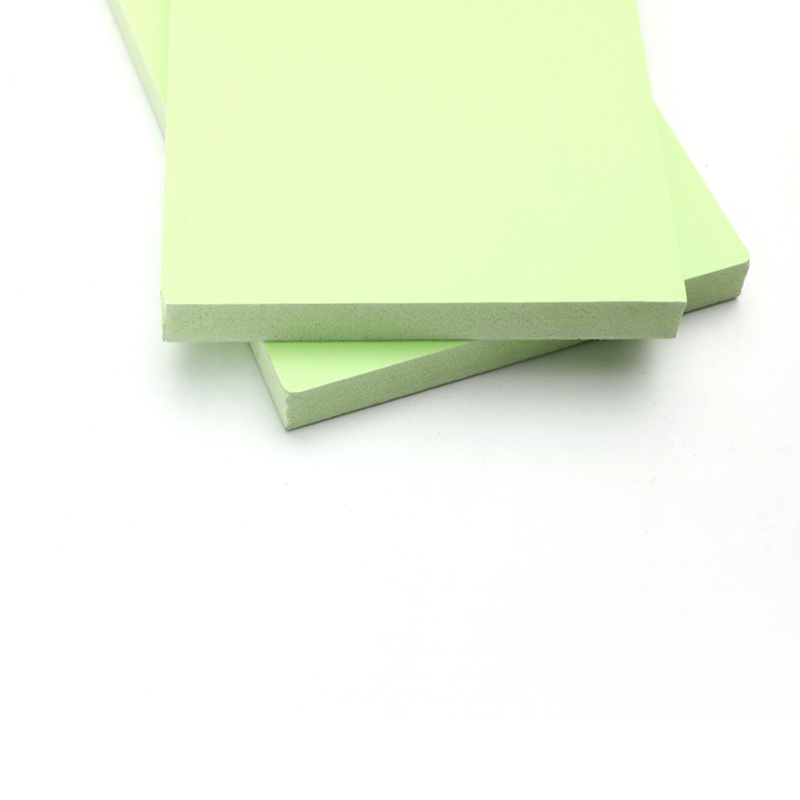 Feuille de panneau de mousse PVC haute densité 4'x8' de couleur verte